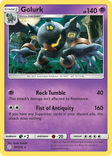 Golurk, Cosmic Eclipse 90