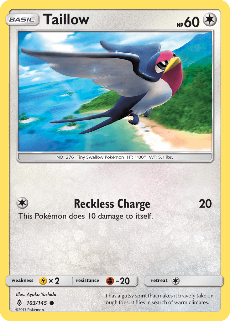 Taillow, Guardians Rising 103