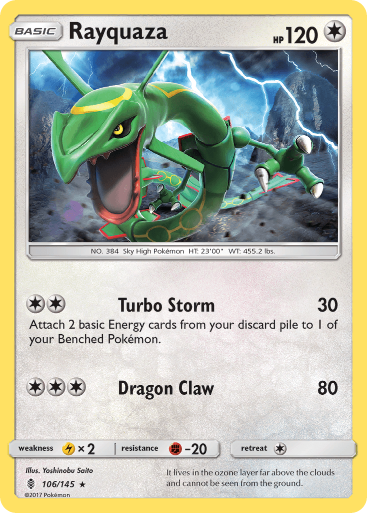 Rayquaza, Guardians Rising 106
