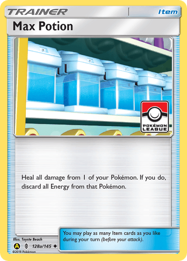 Max Potion, Guardians Rising 128a