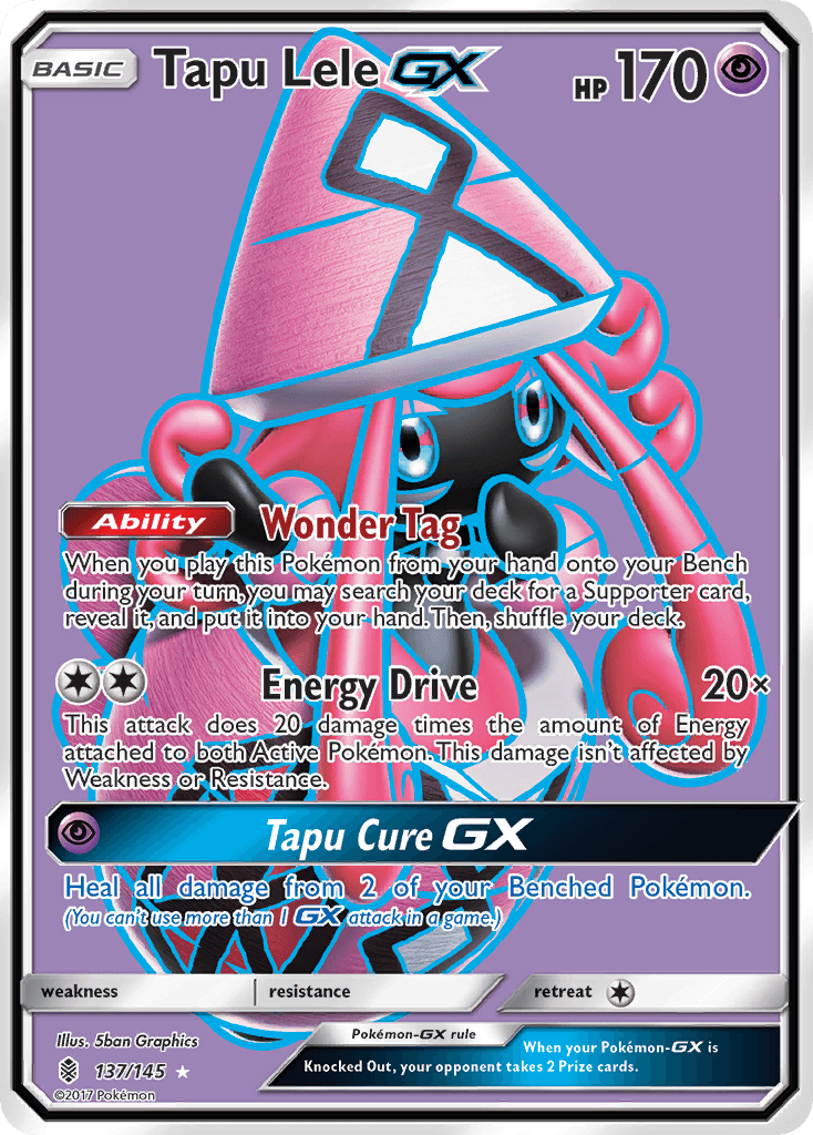 Tapu Lele-GX, Guardians Rising 137