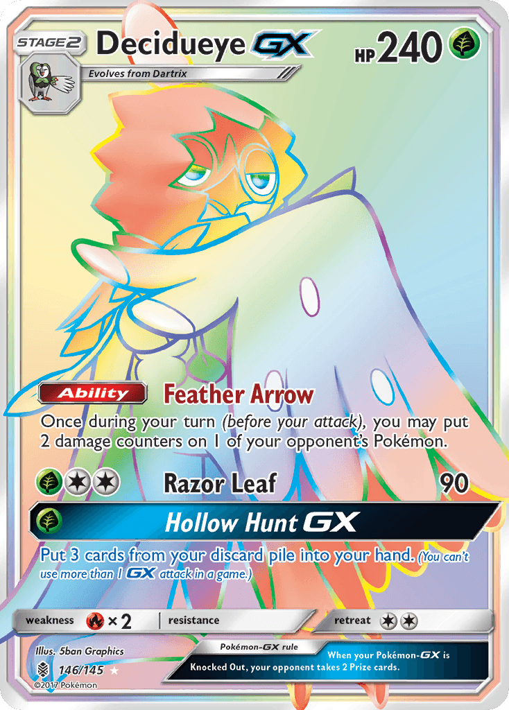 Decidueye-GX, Guardians Rising 146