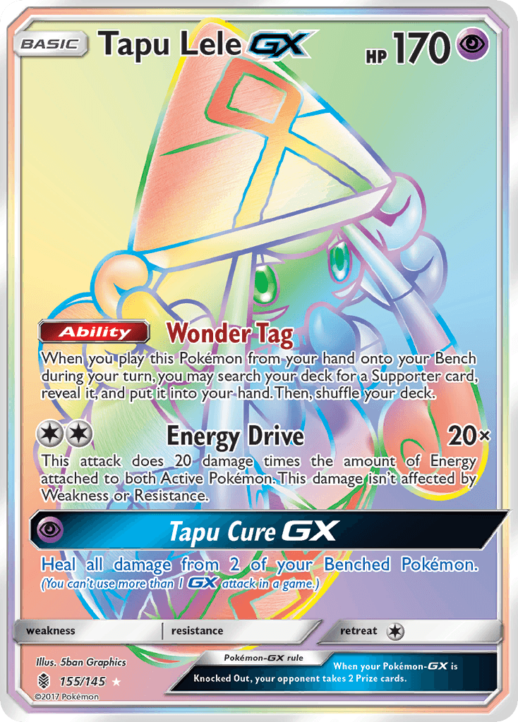 Tapu Lele-GX, Guardians Rising 155
