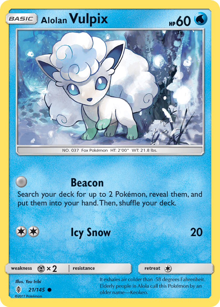 Alolan Vulpix, Guardians Rising 21