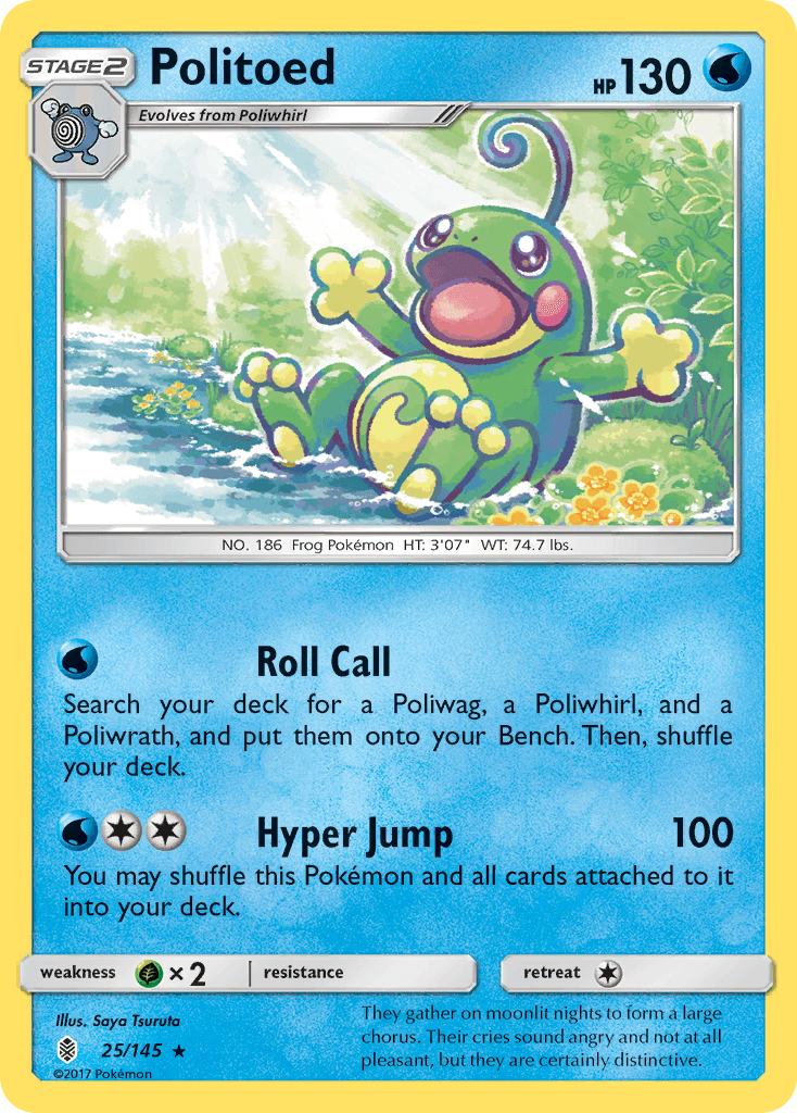 Politoed, Guardians Rising 25