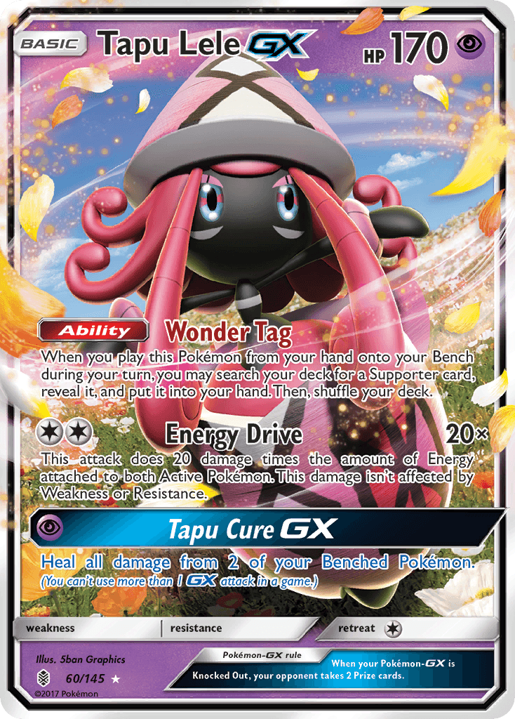 Tapu Lele-GX, Guardians Rising 60