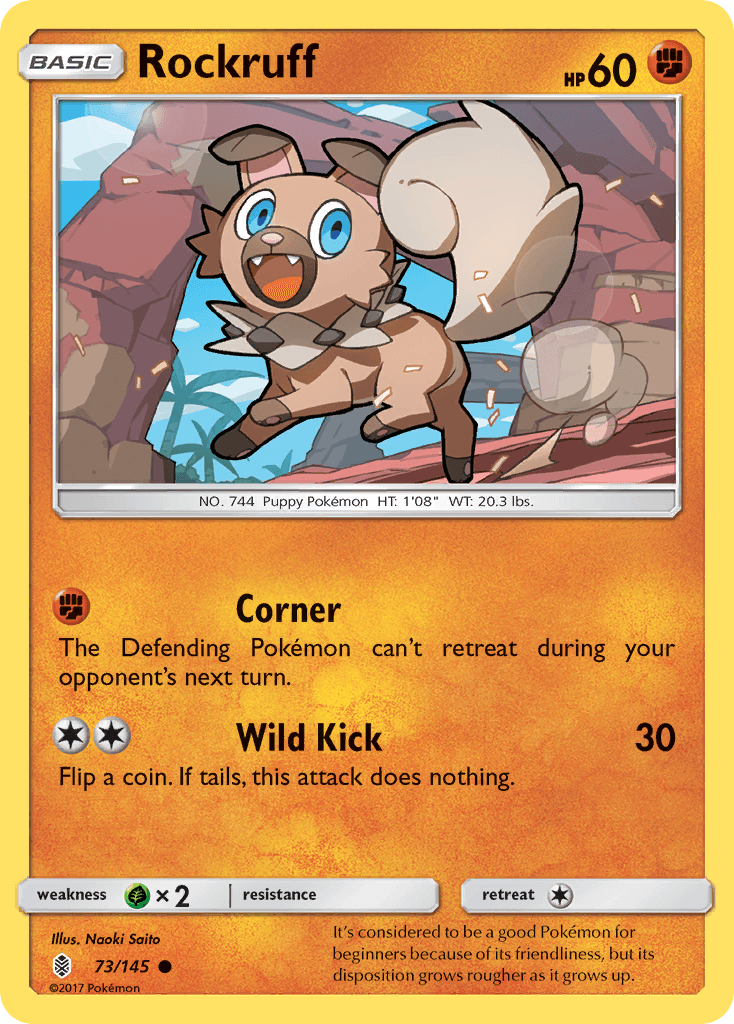 Rockruff, Guardians Rising 73