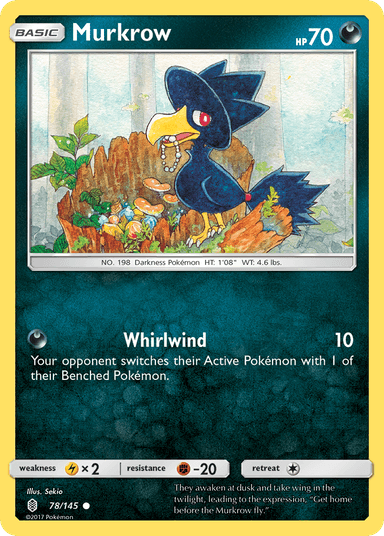 Murkrow, Guardians Rising 78