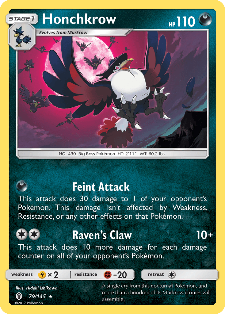 Honchkrow, Guardians Rising 79