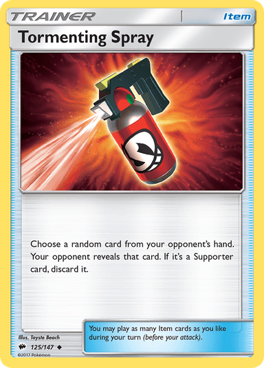 Tormenting Spray, Burning Shadows 125