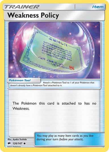 Weakness Policy, Burning Shadows 126