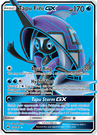 Tapu Fini-GX, Burning Shadows 133