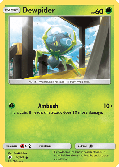 Dewpider, Burning Shadows 14