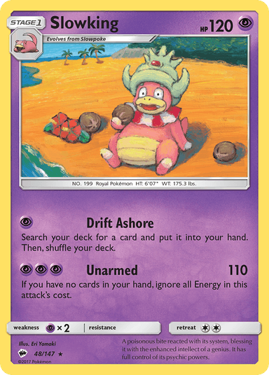 Slowking, Burning Shadows 48