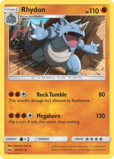 Rhydon, Burning Shadows 66