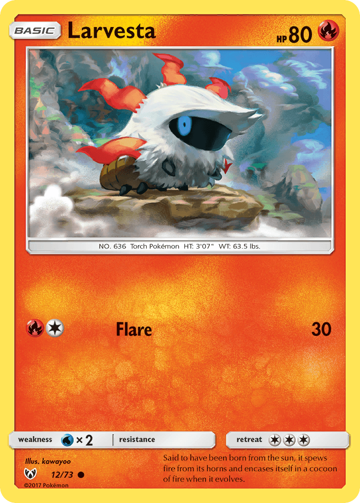 Larvesta, Shining Legends 12