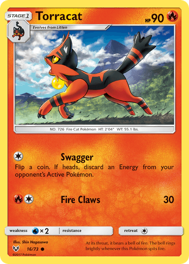 Torracat, Shining Legends 16