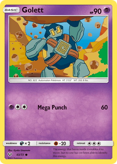 Golett, Shining Legends 43