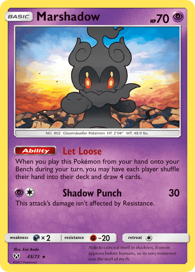 Marshadow, Shining Legends 45