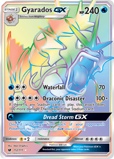 Gyarados-GX, Crimson Invasion 112