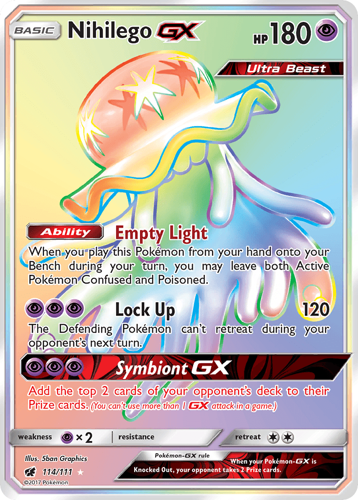 Nihilego-GX, Crimson Invasion 114