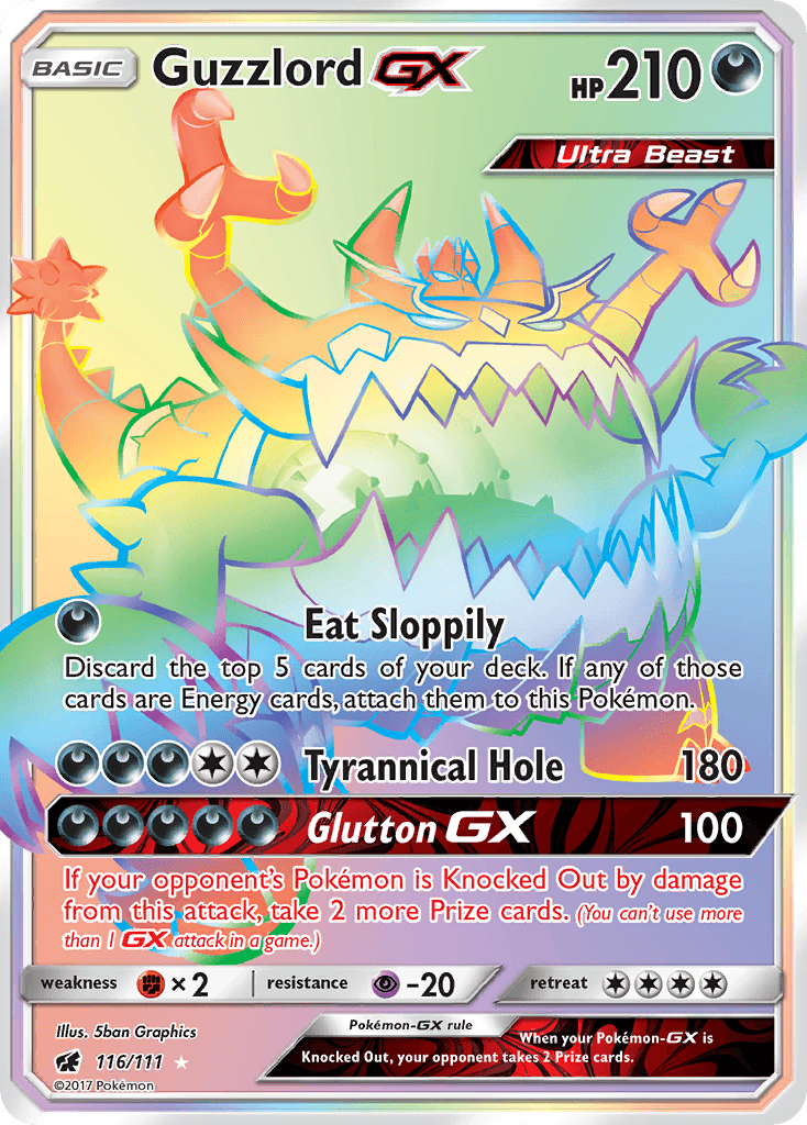 Guzzlord-GX, Crimson Invasion 116