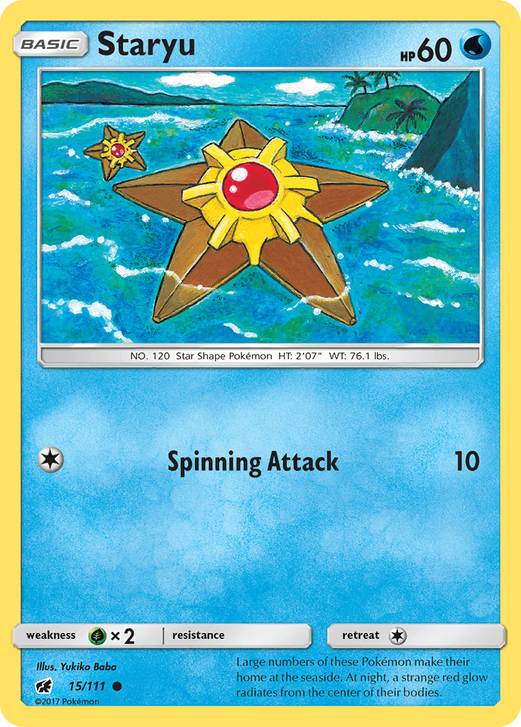 Staryu, Crimson Invasion 15