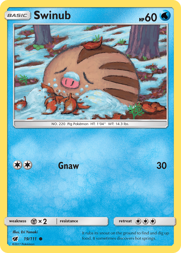 Swinub, Crimson Invasion 19