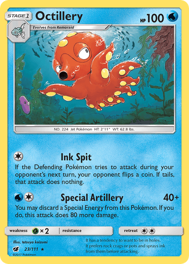 Octillery, Crimson Invasion 23