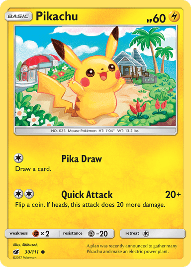 Pikachu, Crimson Invasion 30