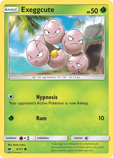 Exeggcute, Crimson Invasion 4