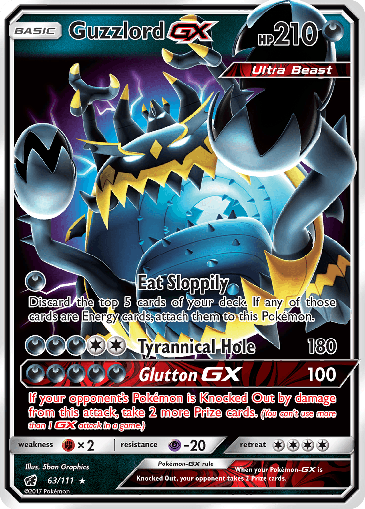 Guzzlord-GX, Crimson Invasion 63
