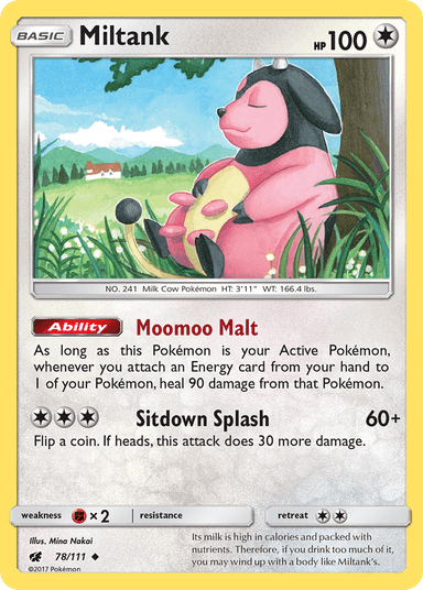 Miltank, Crimson Invasion 78