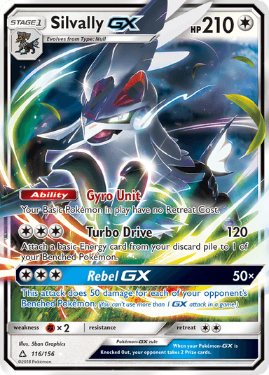 Silvally-GX, Ultra Prism 116