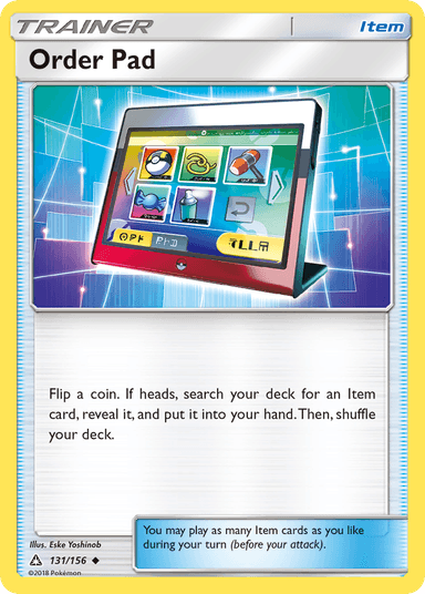 Order Pad, Ultra Prism 131