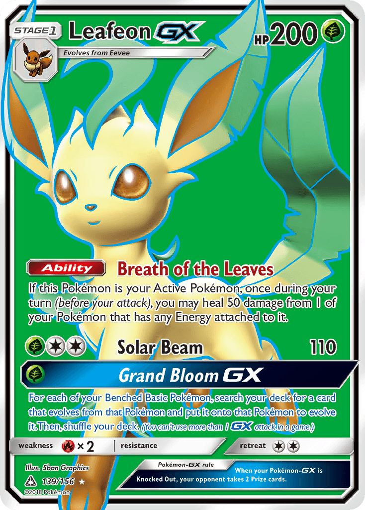 Leafeon-GX, Ultra Prism 139
