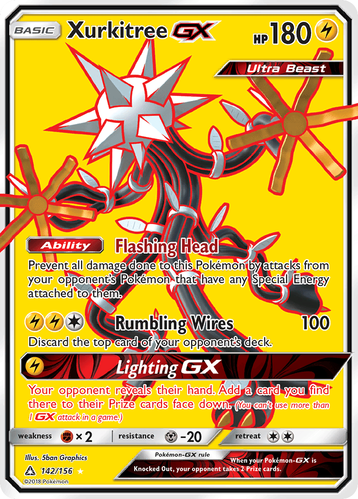 Xurkitree-GX, Ultra Prism 142