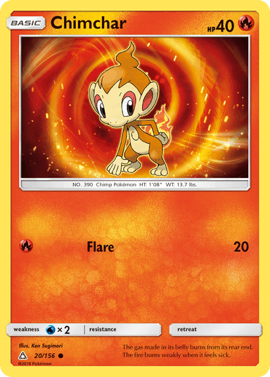 Chimchar, Ultra Prism 20