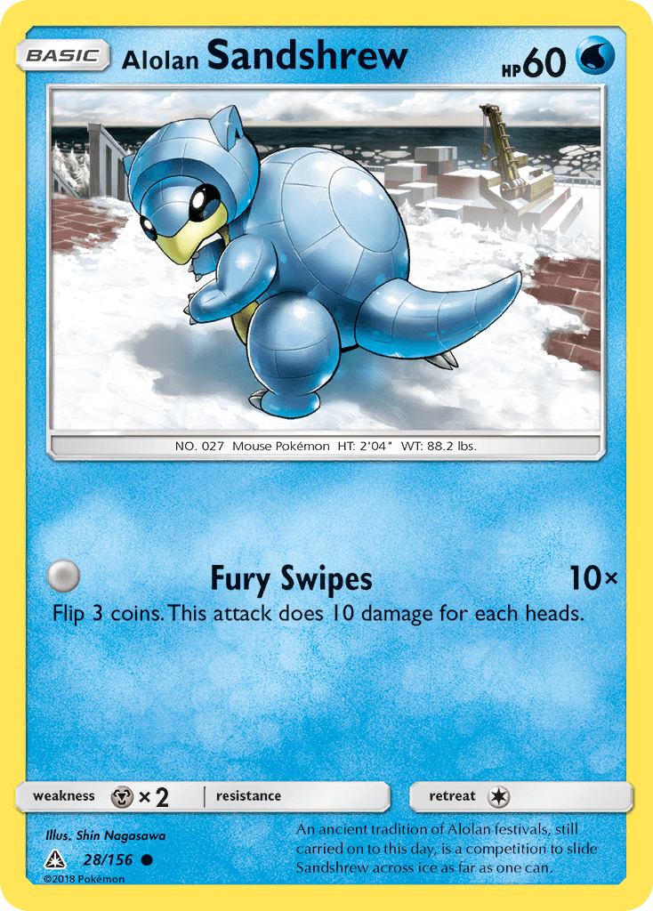 Alolan Sandshrew, Ultra Prism 28