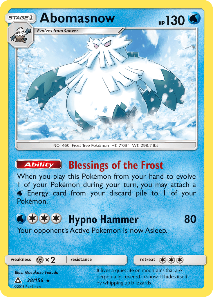 Abomasnow, Ultra Prism 38