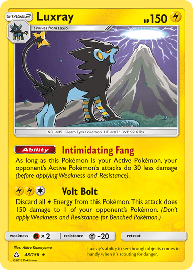 Luxray, Ultra Prism 48