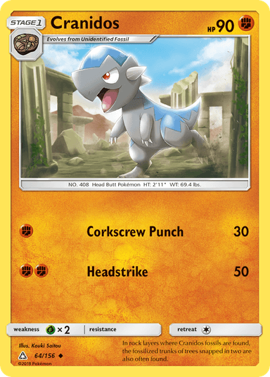 Cranidos, Ultra Prism 64