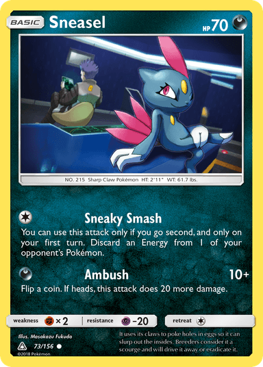 Sneasel, Ultra Prism 73