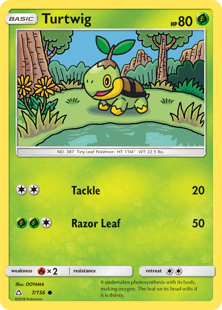 Turtwig, Ultra Prism 7