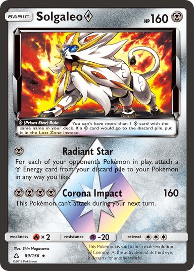Solgaleo ◇, Ultra Prism 89