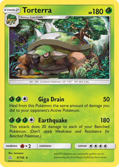 Torterra, Ultra Prism 9