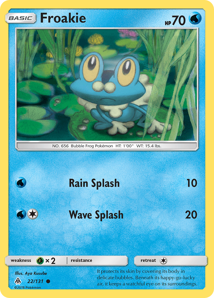 Froakie, Forbidden Light 22