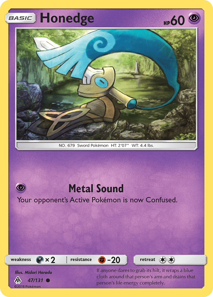 Honedge, Forbidden Light 47