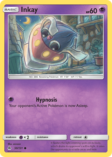 Inkay, Forbidden Light 50