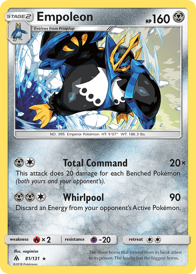 Empoleon, Forbidden Light 81